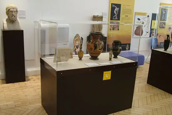 About Presentation - Greek Mythology Exhibition acrylic display cases